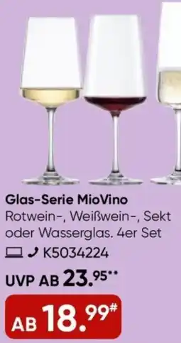 Galeria SCHOTT ZWIESEL Glas-Serie MioVino Angebot