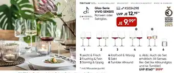 Galeria ZWIESEL Glas-Serie VIVID SENSES Angebot