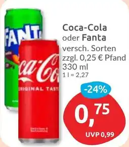 Budni Coca-Cola oder Fanta Angebot