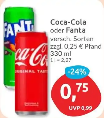 Budni Coca-Cola oder Fanta Angebot