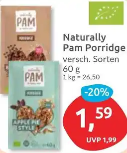 Budni Naturally Pam Porridge Angebot