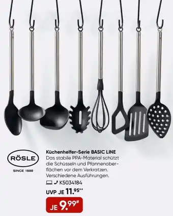 Galeria RÖSLE Küchenhelfer-Serie BASIC LINE Angebot