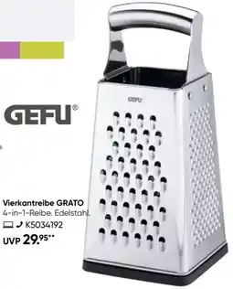 Galeria GEFU Vierkantreibe GRATO Angebot