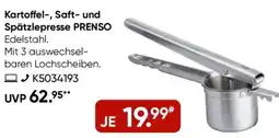 Galeria GEFU Kartoffel-, Saft- und Spätzlepresse PRENSO Angebot