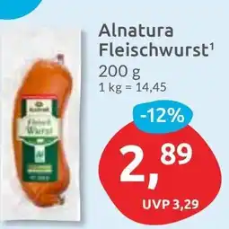 Budni Alnatura Fleischwurst Angebot