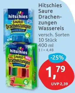 Budni Hitschies Saure Drachenzungen Wassereis Angebot