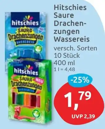 Budni Hitschies Saure Drachenzungen Wassereis Angebot