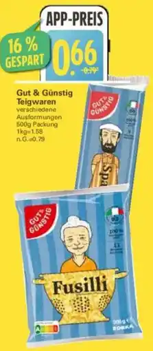 WEZ Gut & Günstig Teigwaren Angebot