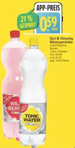 WEZ Gut & Günstig Bittergetränke Angebot