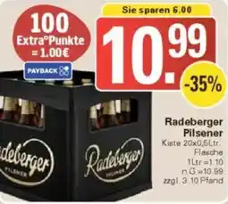 WEZ Radeberger Pilsener Angebot