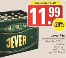 WEZ Jever Pils Angebot