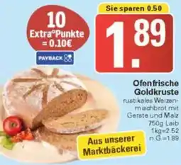 WEZ Ofenfrische Goldkruste Angebot