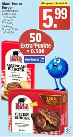 WEZ Block House Burger Angebot