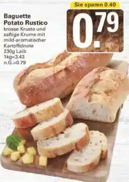 WEZ Baguette Potato Rustico Angebot