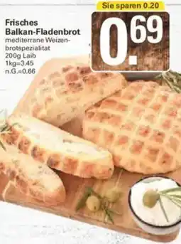 WEZ Frisches Balkan-Fladenbrot Angebot