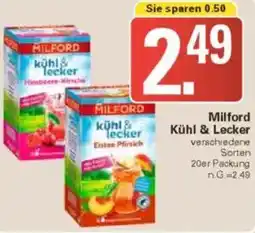 WEZ Milford Kühl & Lecker Angebot