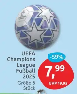 Budni UEFA Champions League Fußball 2025 Angebot