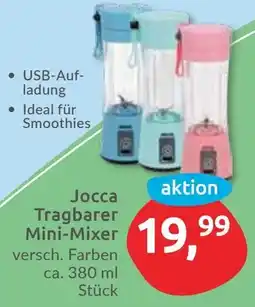 Budni Jocca Tragbarer Mini-Mixer Angebot