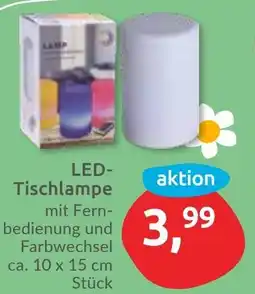 Budni LED- Tischlampe Angebot
