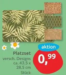 Budni Platzset Angebot