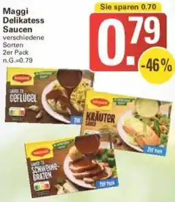 WEZ Maggi Delikatess Saucen Angebot
