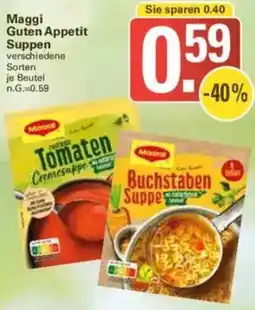 WEZ Maggi Guten Appetit Suppen Angebot