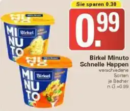 WEZ Birkel Minuto Schnelle Happen Angebot