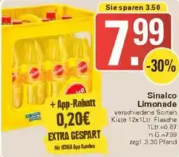 WEZ Sinalco Limonade Angebot