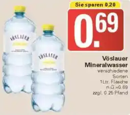 WEZ Vöslauer Mineralwasser Angebot