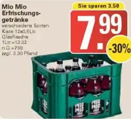 WEZ Mio Mio Erfrischungsgetränke Angebot