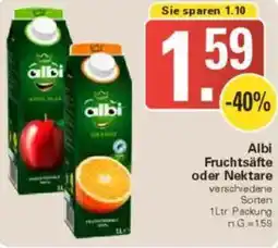 WEZ Albi Fruchtsäfte oder Nektare Angebot