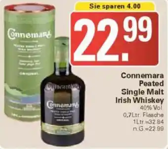 WEZ Connemara Peated Single Malt Irish Whiskey Angebot