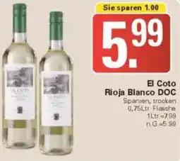 WEZ El Coto Rioja Blanco DOC Angebot