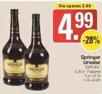WEZ Springer Urvater Angebot