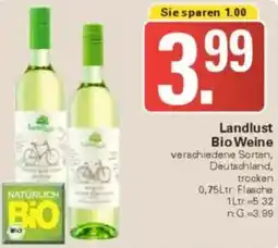 WEZ Landlust Bio Weine Angebot