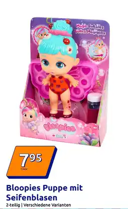 Action Bloopies bloopies puppe mit seifenblasen Angebot