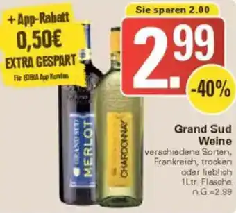 WEZ Grand Sud Weine Angebot