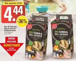 WEZ Gut & Günstig Öko Kamin & Grillanzünder Angebot