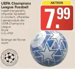 WEZ UEFA Champions League Fussball Angebot
