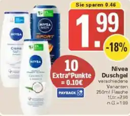 WEZ Nivea Duschgel Angebot