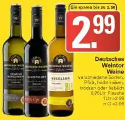 WEZ Deutsches Weintor Weine Angebot