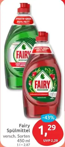 Budni Fairy Spülmittel Angebot