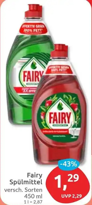 Budni Fairy Spülmittel Angebot
