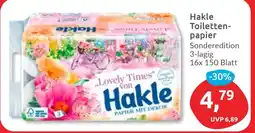 Budni Hakle Toilettenpapier Sonderedition Angebot