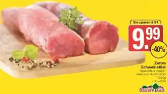 WEZ Bauern Gut Zartes Schweinefilet Angebot