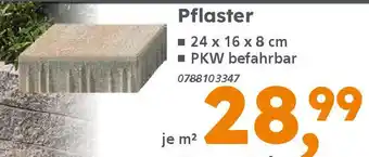 Globus Baumarkt Pflaster Angebot