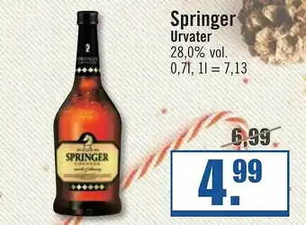 Zisch Springer Urvter Angebot