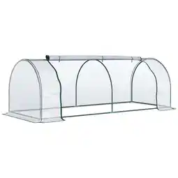Netto Marken-Discount Outsunny Gewächshaus Kunststoff, Stahl Angebot