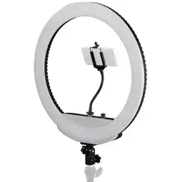 Netto Marken-Discount BRESSER MM-26AB Bi-Color LED Ringlicht 48W dimmbar mit Smartphonehalter und Fernauslöser Angebot