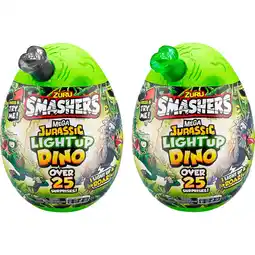 Netto Marken-Discount ZURU Spielfigur Smashers - Jurassic Light Up Dino Ei Serie 1 Angebot